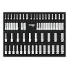 Kincrome CONTOUR LOK-ON Deep Sockets EVA Tray 64pc EVA904T