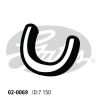 Gates 02-0069 Radiator Hose