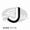 Gates 02-0910 Radiator Hose