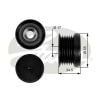 Gates OAP7090 Alternator Freewheel Clutch