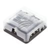 Jaylec FB3125 Blade Fuse/Distribution Block 6-Way with Red LEDs