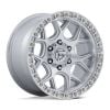 Fuel FC908 PUMA 17x9 6x139.7 +1 Offset Silver Wheel