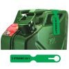 Fuel Safe Fuel Can Tag 2 Stroke 25:1 FCTGRN
