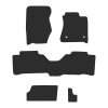 RubberTree Executive Rubber Car Floor Mats fits Ford Territory SZ 7 Seat 11-13 FD057-01TPR
