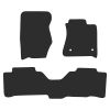 RubberTree Executive Rubber Car Floor Mats fits Ford Territory SZ 5 Seat 11-13 FD057TPR