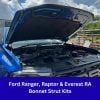 GMF Strut-1001 Bonnet Strut Kit fits Ford Ranger RA 2023+