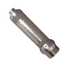 Autotecnica HB2301GY Brushed Aluminium & Leather Handbrake Lever Cover Grey