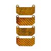 HEL Performance Carbon Fibre Brake Shims Front fits Aston Martin DB9 Vantage 6.0 2003-on HCFS-2-009