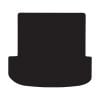 RubberTree Executive Rubber Boot Liner fits Hyundai Palisade 20-25 HYB068TPR