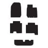RubberTree Executive Rubber Car Floor Mats fits Isuzu MU-X 21-24 IZ030TPR