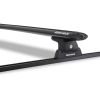 Rhino Rack Vortex RLT600 Trackmount Black 2 Bar Roof Rack JA8723