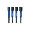 Kincrome K21509 Magnetic Nutsetter Impact Bit Mixed Pack 100mm 4 Piece
