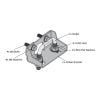 EGR Load Shield Tub Striker Kit fits Colorado/D-Max 12-19 ATC-BSTRKR-KIT