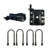 Superior High Clearance U-Bolt Plates Gen 3 Suitable For LandCruiser Mid Wheel Base 73/74 Series Rear Only LCRUBLTPLTGEN1-V2MWB