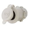 LV Automotive LV1760W DC Accessory Socket With Cover White