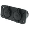 LV Automotive LV1770H DC USB Socket High Output Flush Mount 12/24V 2.1A x 2