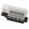 LV Automotive LV5407 4 Way Compact ATS Fuse Block Rated 32V/100A Max.Clear Cover