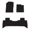 RubberTree Executive Rubber Car Floor Mats fits LDV T60 Dual Cab Ute Manual 17-21 LV005TPR