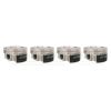 Manley Platinum Turbo Tuff Pistons Set 79mm Stroke Standard Duty/79mm Stroke 99.5mm Bore -22cc Dome Volume 8.5:1 CR 632200C-4