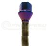 Mevius Lug Bolts Set of 20 M12x1.5 60 Degree Taper Head 40mm Length Blue Neon 40622UN