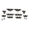 Moroso Under Header Spark Plug Lead Separators 7-9mm Black fits Small Block Chevy MO72195
