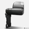 MSA 4x4 Towing Mirrors suit Landcruiser 70-79 Series 1984-on Black with Indicators TM402