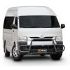 ECB Black Ripple Midi Tube Bar fits Toyota Hiace Commuter 02/14-04/19 MT185SYB
