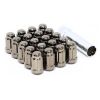 Muteki Short Closed End Steel Wheel Nuts M12 x 1.5 Titanium 41886T