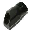 Meziere Inlet Fitting Adapter Black Finish 1