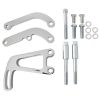 TFI Racing Power Steering Pump Polished Aluminium Bracket Kit Chevrolet Sm Block LWP 41311