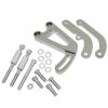 TFI Racing Power Steering Pump Chromed Aluminium Bracket Kit Chevrolet Sm Block LWP 41312