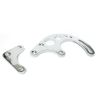 TFI Racing Power Steering Pump Polished Aluminium 2 pce Bracket Chevrolet Sm Block LWP 41339