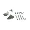 TFI Racing Power Steering Pump Bracket Kit Chrome Steel Chevrolet Small Block SWP Type II 41341