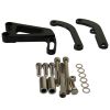 TFI Racing Power Steering Pump Bracket Small Block Chev LWP Black Alum Driver Side Mount LHD Vehicle 41347