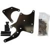 TFI Racing LS Chevrolet Alternator+A-Can Style Power Steering Relocation Bracket Kit Black 66-151