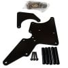 TFI Racing LS Chevrolet Alternator+Type 2 Style Power Steering Relocation Bracket Kit Black 66-153