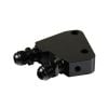 TFI Racing Oil Cooler Adaptor Kit GM LS1 LS2 LS3 LS6 LS7 Gen 4 Engines Black -10AN Male 69-411