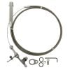 TFI Racing Kickdown Assembly 700-R4 Tuned Port Braided Stainless Steel 52.5