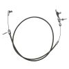 TFI Racing Kickdown Assembly Chrysler 904 Braided Stainless 24 Inch Long 69-514