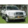 ECB Black Ripple Nudge Bar Series 2 fits Toyota Landcruiser 100 SERIES IFS 04/98-10/07 NB6T66SYB