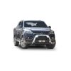 ECB Black Ripple Nudge Bar fits Ssangyong Musso Q200 ELX 10/18-04/21 NBSM31SYB