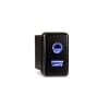 Bushranger NHWA04F100LLDL In-Cabin OEM Style Switch Driving Light Vertical Factory Blank fits Ford Ranger PX1 12-15