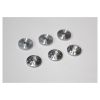 PE Racing Aircraft Style Load Spreading Washers w/ Locating Shoulder 10 Pack M5 Countersunk/Anodised Black PE-014-8001