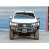 PIAK Elite Loop Bull Bar with Black Protection Plate fits Toyota HiLux 6/2018 to 4/2020