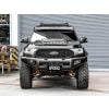 PIAK Elite No Loop Bullbar Orange Recovery Points & Black Bash Plate fits Isuzu D-Max 11/2013 to 10/2016 PKEBISM13ZB