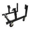 Proflow Engine Dolly Cradle Heavy Duty Black Powder coat GM LS with Heavy Duty 5