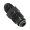 Proflow Bump Tube-to-Metric Adapter M16x1.50 to -06AN Black suits Astra Power Steering Rack PFE741-06-01BK