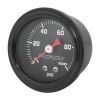 Proflow Fuel Pressure Gauge 0-100PSI Black Body/Black Face 40mm PFEFG-100BK-2