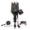 Proflow Distributor Billet Black Ready-to-Run Vacuum Advance For Ford 289 302 Windsor PFEID410R