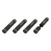Proflow Fuel Injector Blanks 14mm O-rings Adjustable 4 Pack Billet Aluminium Black PFETBP650